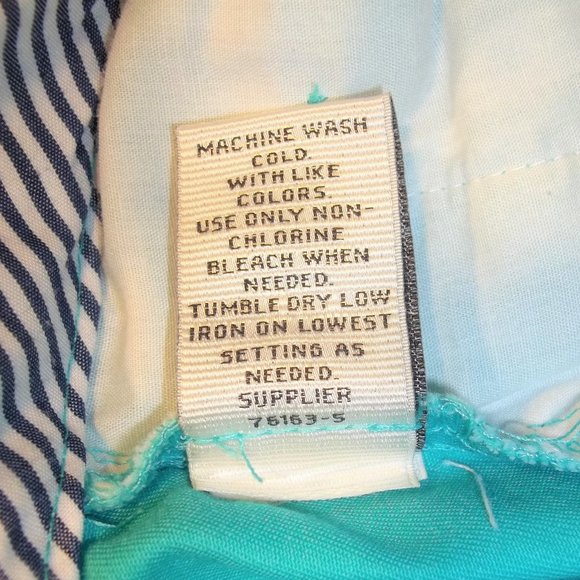 Stylus Womens Shorts Size 4 Casual Flat Front Pockets Belt Loops Zip Teal - Picture 6 of 6